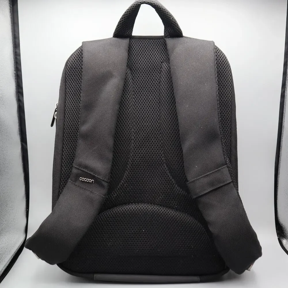 Cocoon Slim Backpack with Built-in Grid-IT! Accessory Organizer Black 15